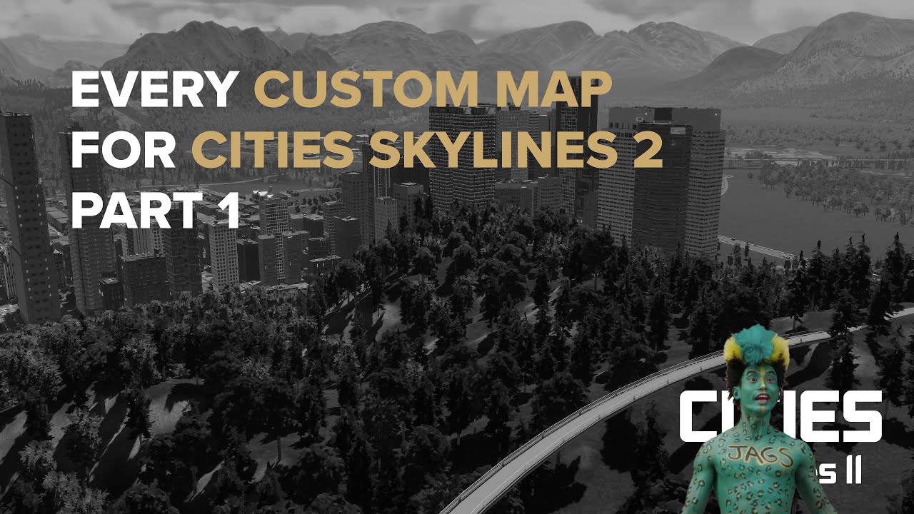 I review 35 Custom Maps for Cities Skylines 2 (part 1) | Cities Skylines 2 Mods