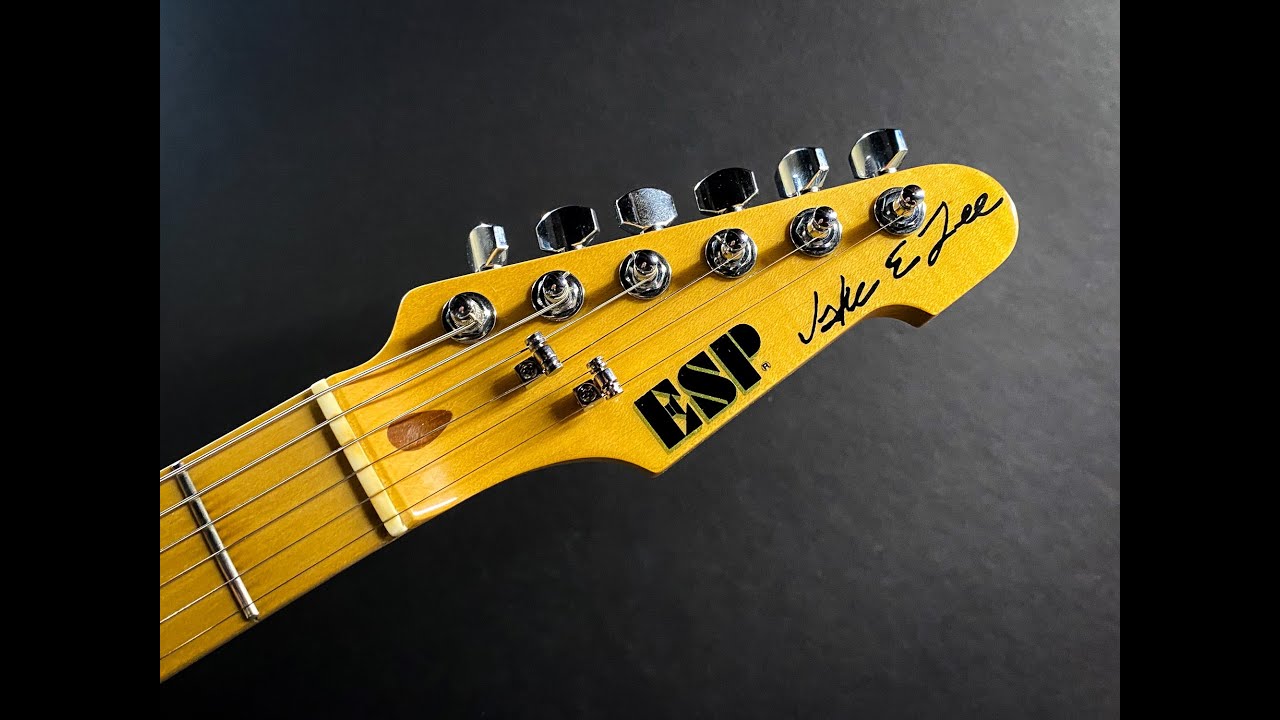 Jake E Lee ESP Signature Guitar Quick Demo