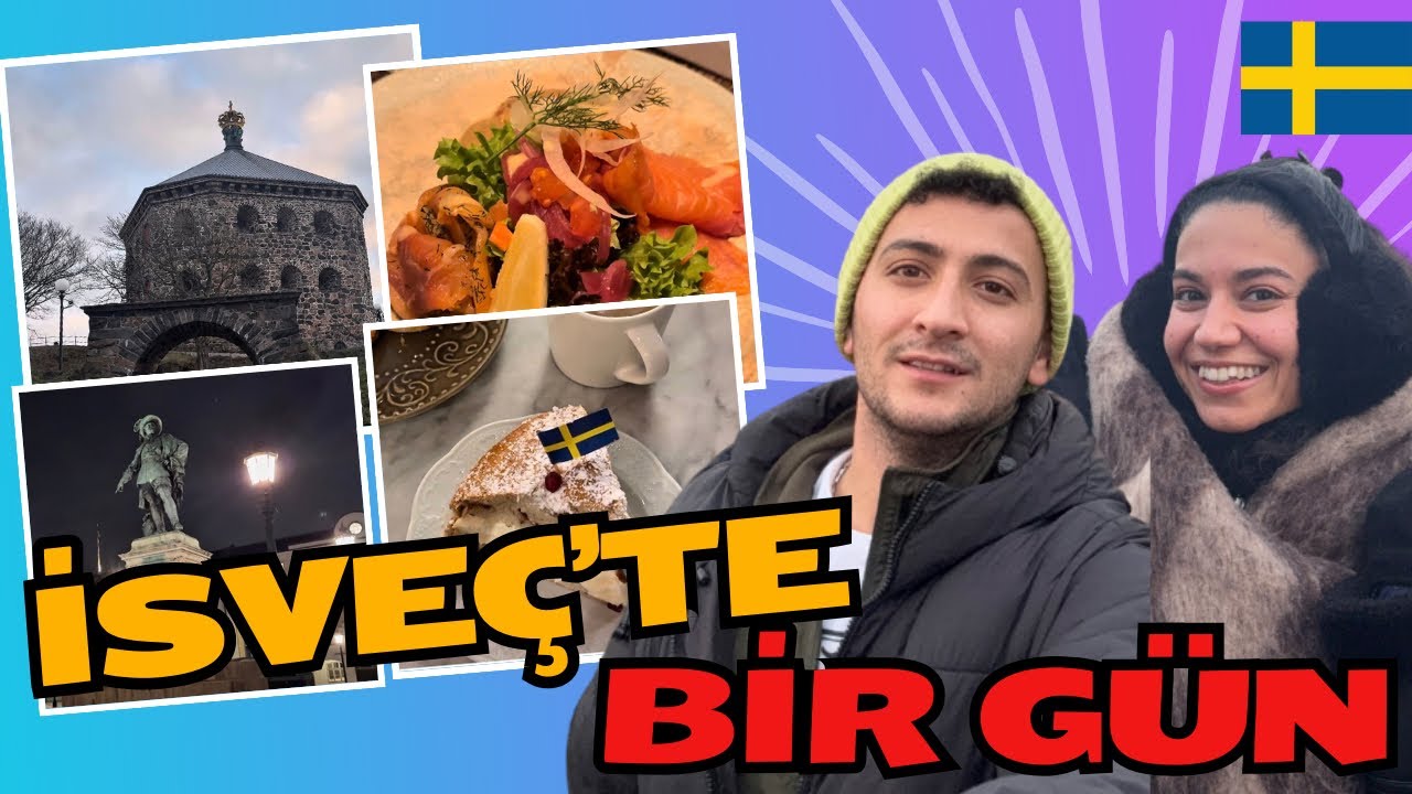 İsveç Göteborg Gezisi 🇸🇪 | Haga, Fika, Tramvaylar ve Şehir Turu