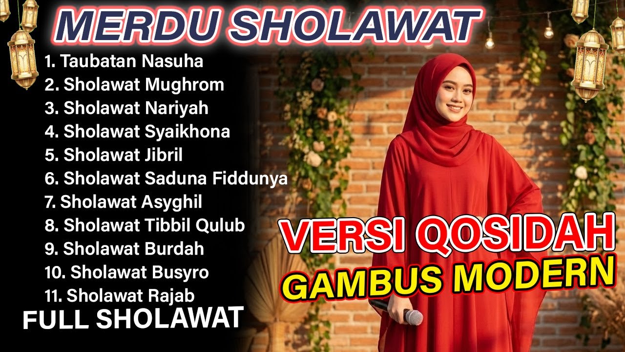 QASIDAH MODERN KOLEKSI TERMAHAL ISTIMEWA 2026 | GAMBUS MODERN PENARIK REJEKI | SHOLAWAT MERDU