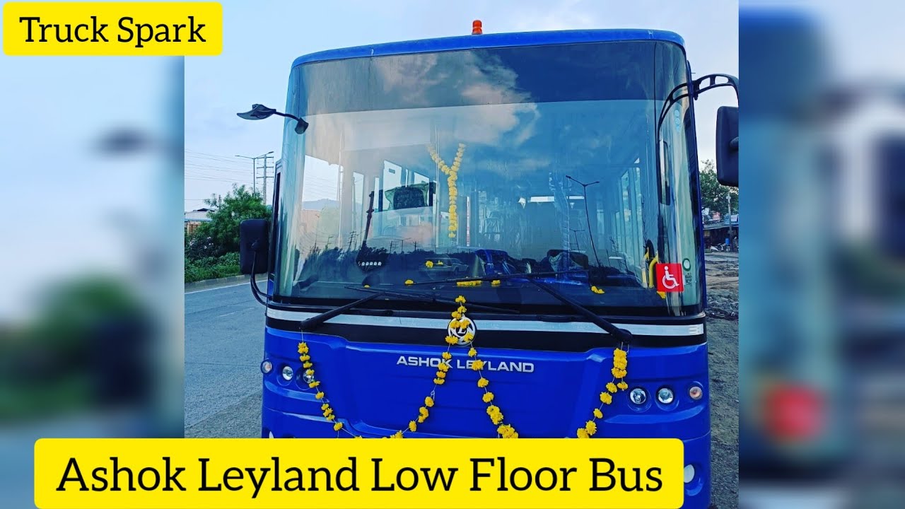 Ashok Leyland BS6 low Floor Rear Engine Bus 2022 ||  #ashokleylandbus #truckspark #rearengine