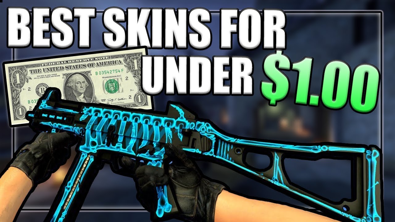 Best CSGO Skins For LESS THAN $1!
