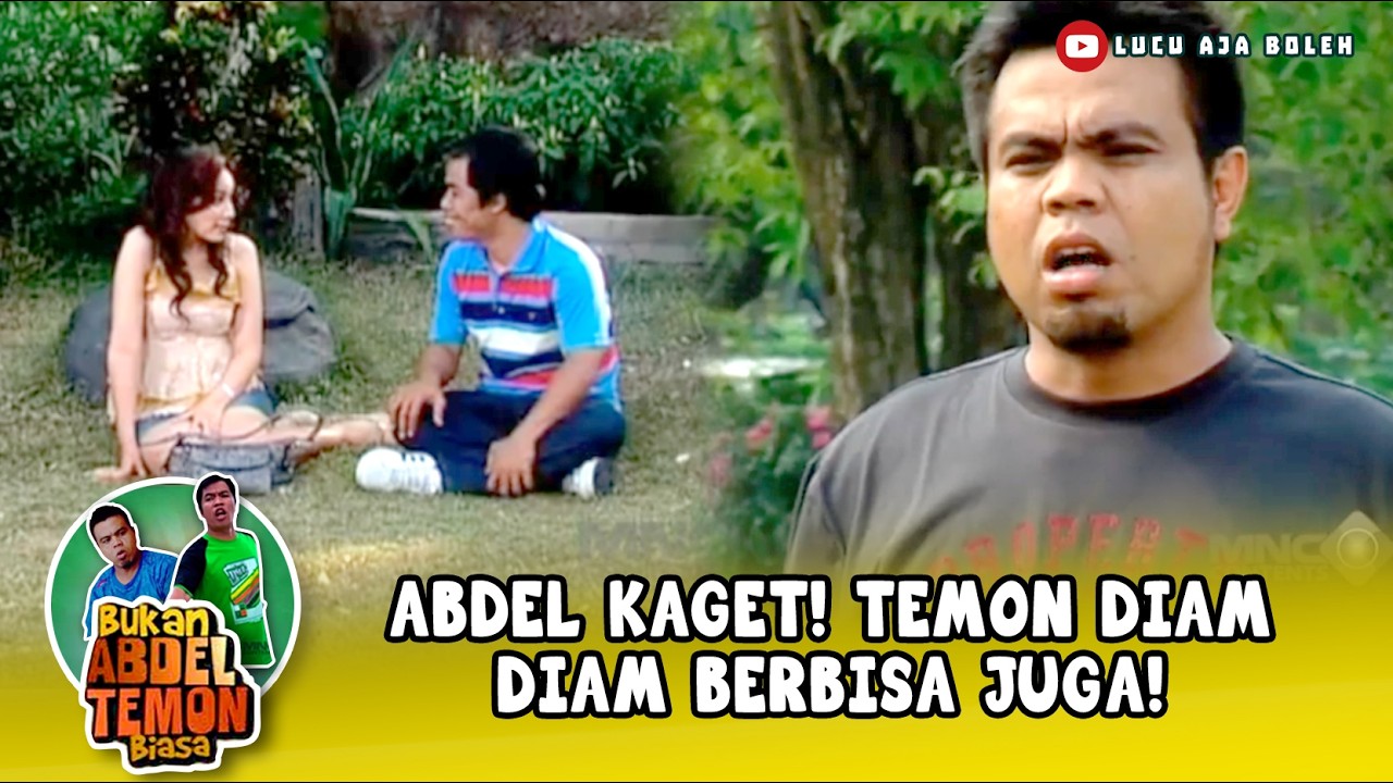 ABDEL KAGET! TEMON DIAM DIAM BERBISA JUGA! | ABDEL & TEMON EPS 1 PART 4