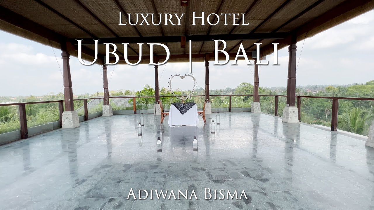 Luksusowy butikowy hotel w Ubud na Bali 🇮🇩 | Przegląd i recenzja hotelu Adiwana Bisma [4K]