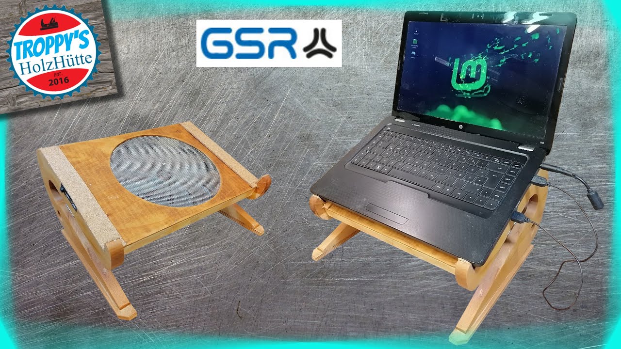 Laptophalter/DIY/schnell und einfach selbst gebaut