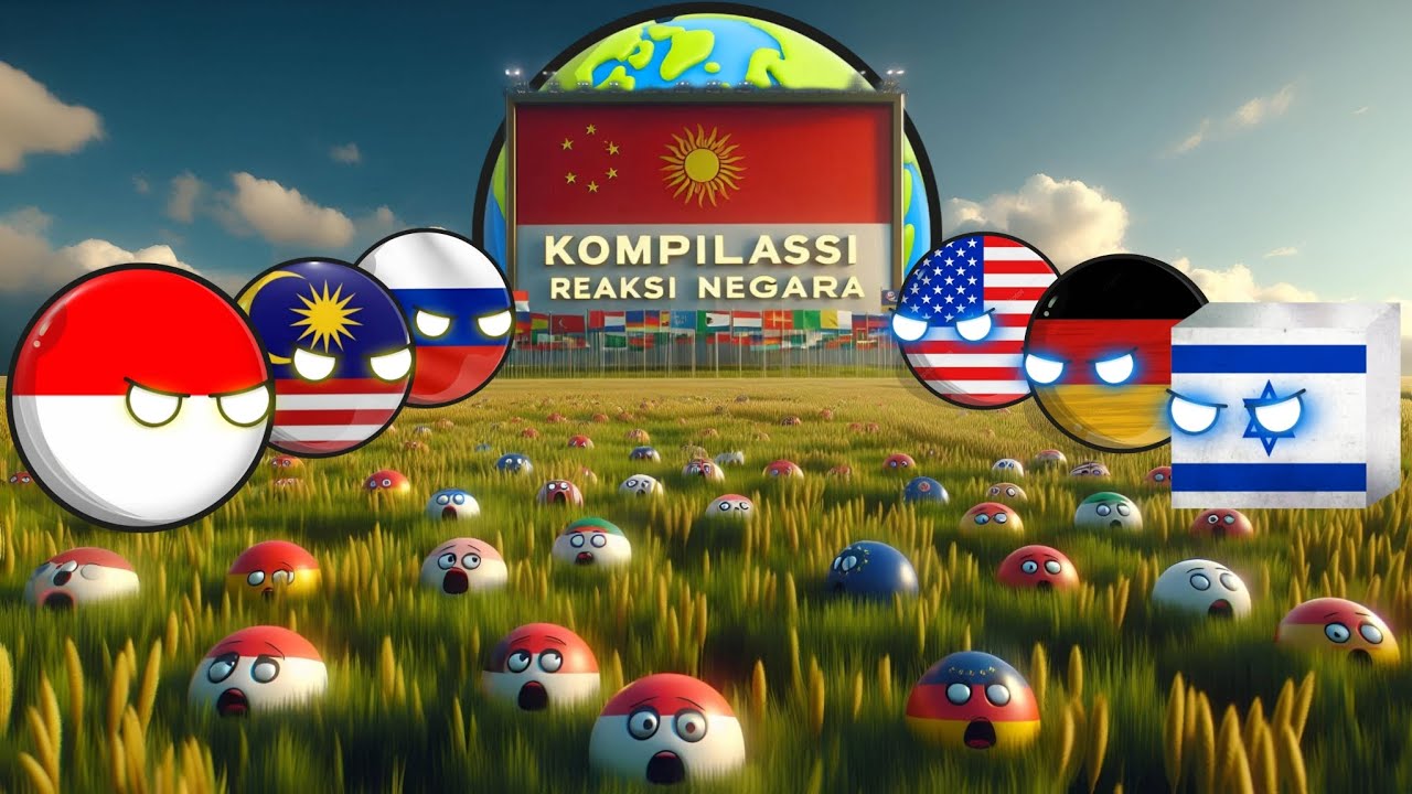 Reaksi Negara Countryballs Kompilasi