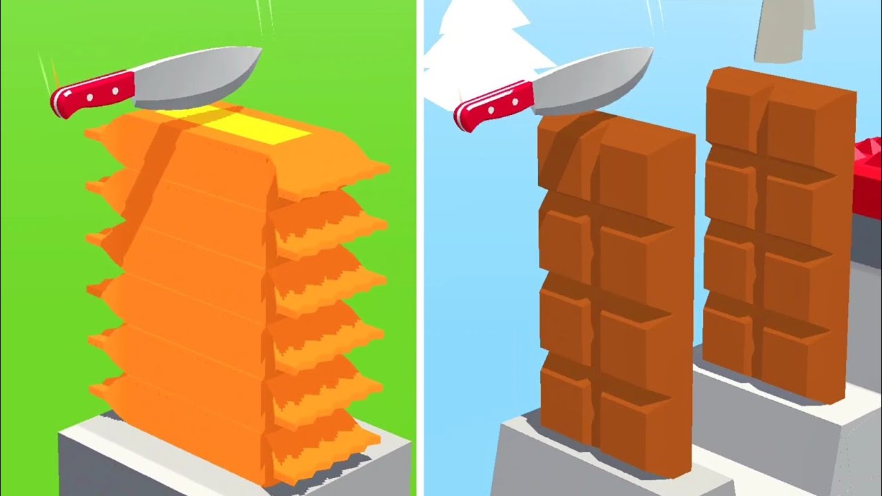 Slice It All! Very Satisfying and Relaxing ASMR Slicing Gameplay Video NEW UPDATE