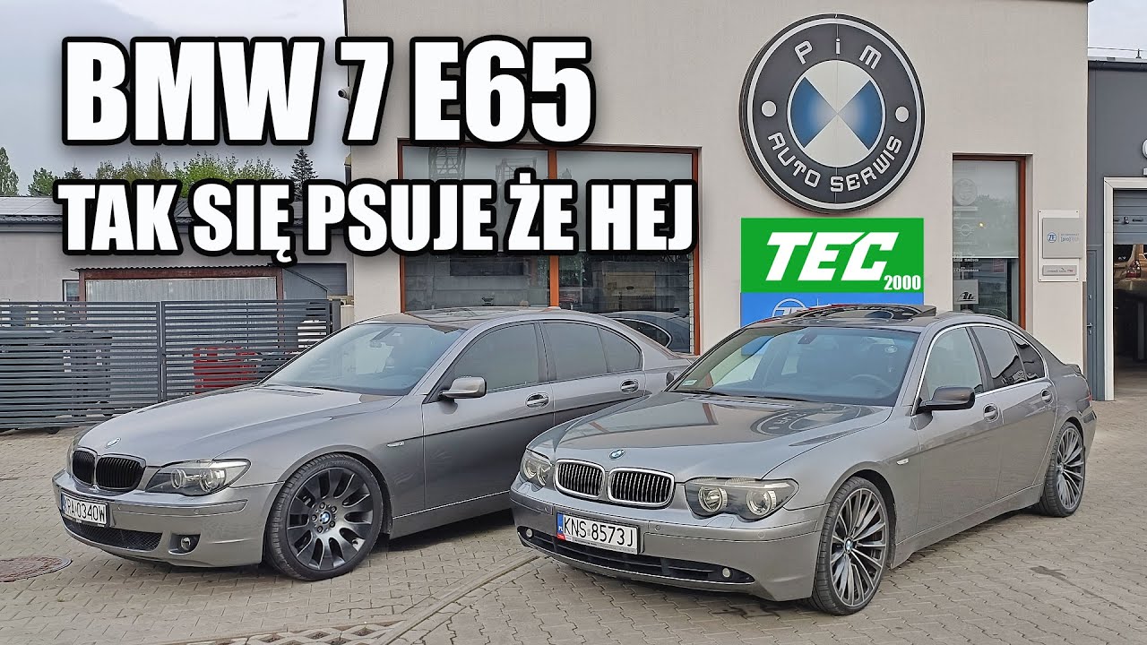 BMW E65 STRASZNIE SIĘ PSUJE | OBALAM MIT O TYM AUCIE