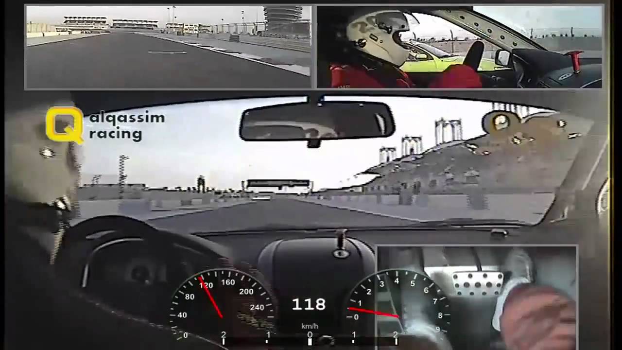 Onboard Chevy V8 Supercars Bahrain Alqassim Hamidaddin (Race 2, Part 2)
