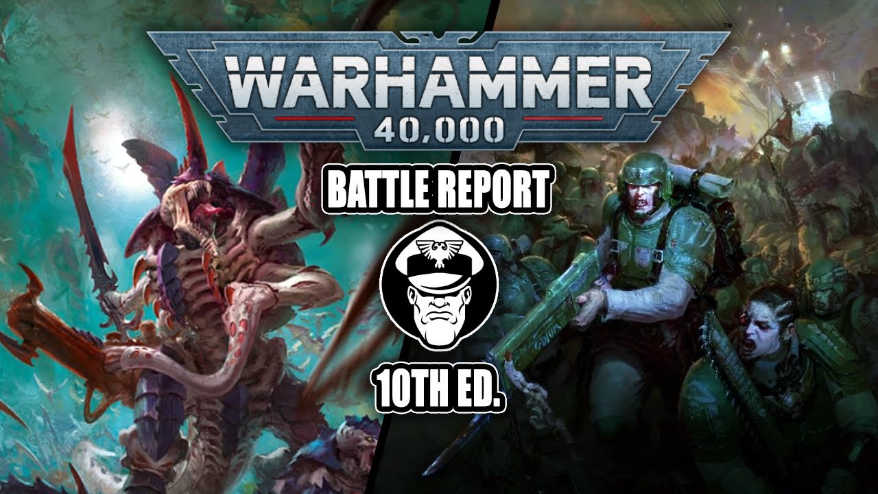 Astra Militarum Vs Tyranids! | 10th Edition Battle Report | Warhammer 40,000