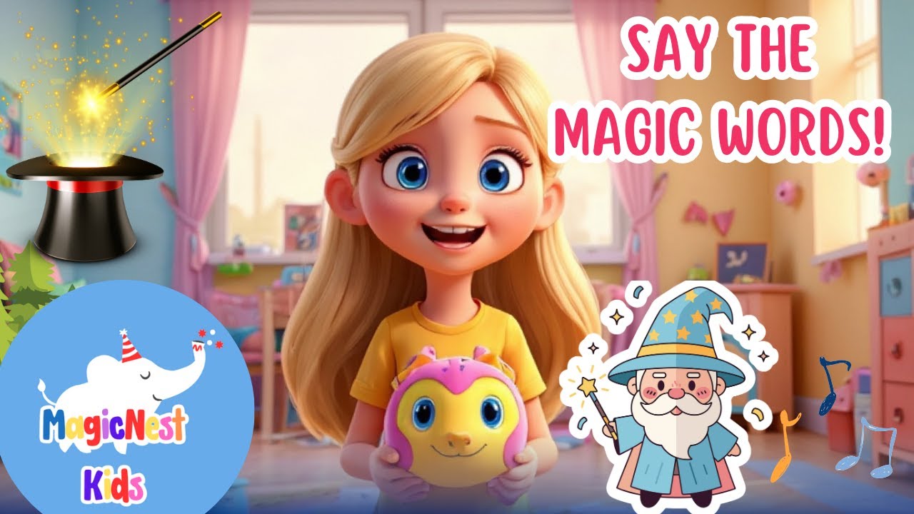 Magic Words Song for Kids  | Magic Nest Kids Magic Nest Kids-Nursery Rhymes, Kids Song