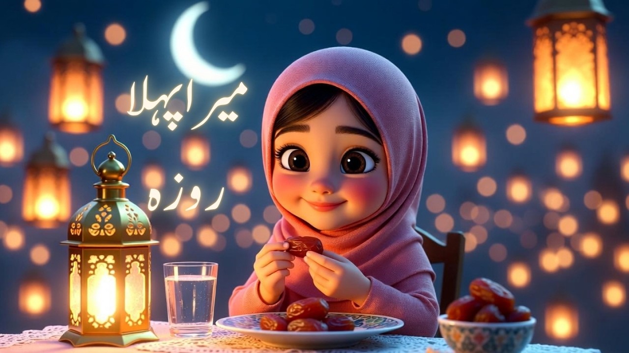 Ayesha Ka Pehla Roza | Emotional Islamic Story | Ramadan Animation | YASHFA FAIRY TALES