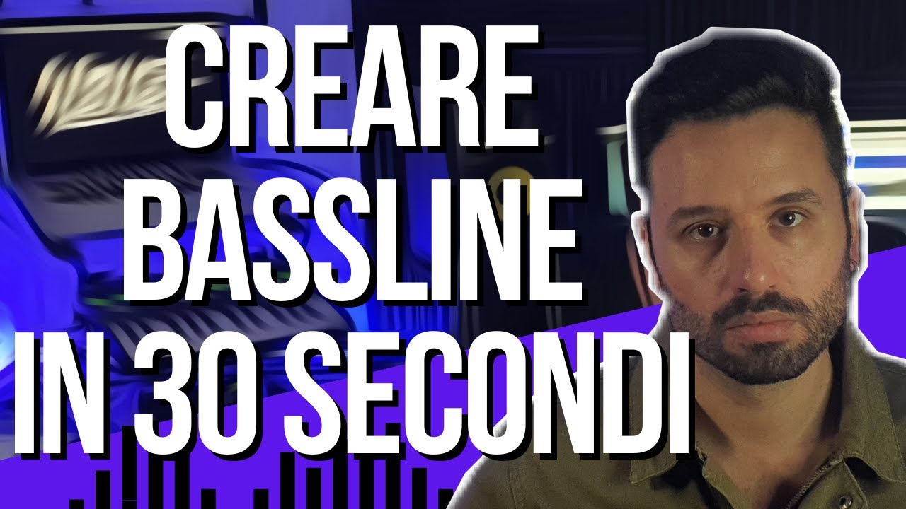 Come creare una BASSLINE tech-house minimal-house deep-tech (tutorial ita linea di basso)