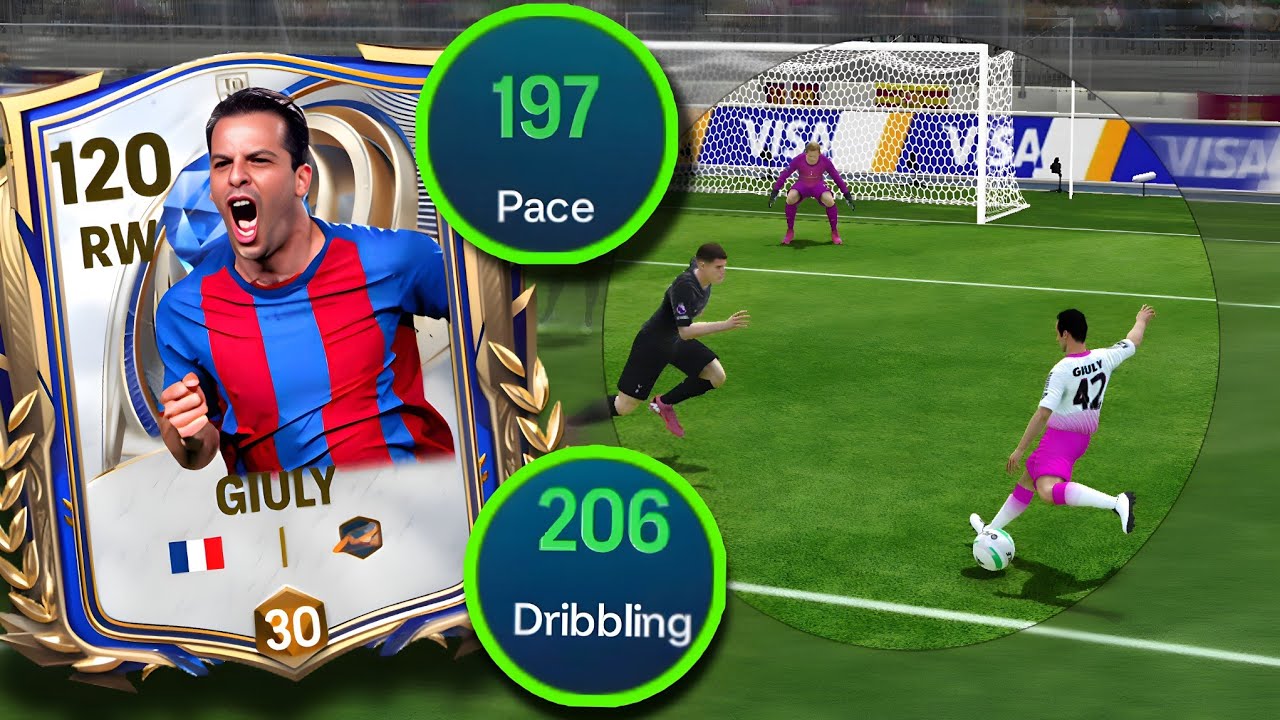 Обзор 115 Giuly RW | Невероятный дриблинг и скорость на позиции вингера | FC Mobile ⚡