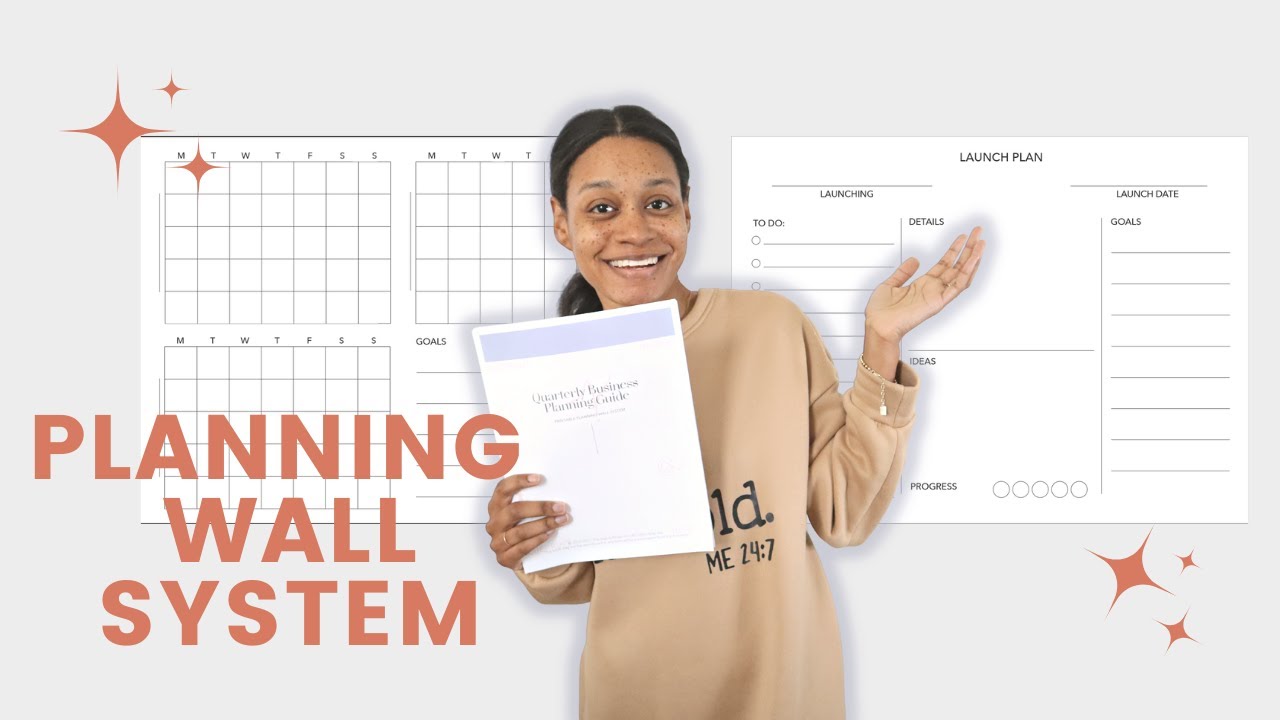 I Turned My Wall Into A Planner For My Business