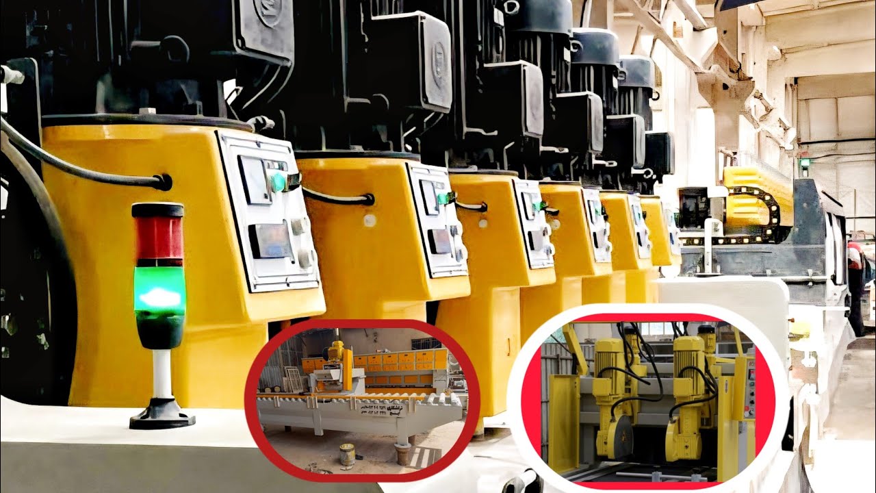 Methods of operating stone cutting plant machines | Amazing factory | Amazing Production 