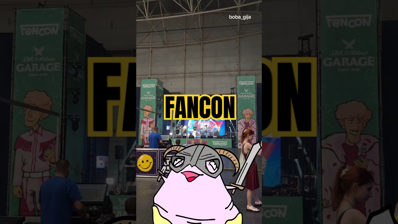 Боба на фанконі! #fancon #boba #фанкон #боба #animation #анімація #фестиваль