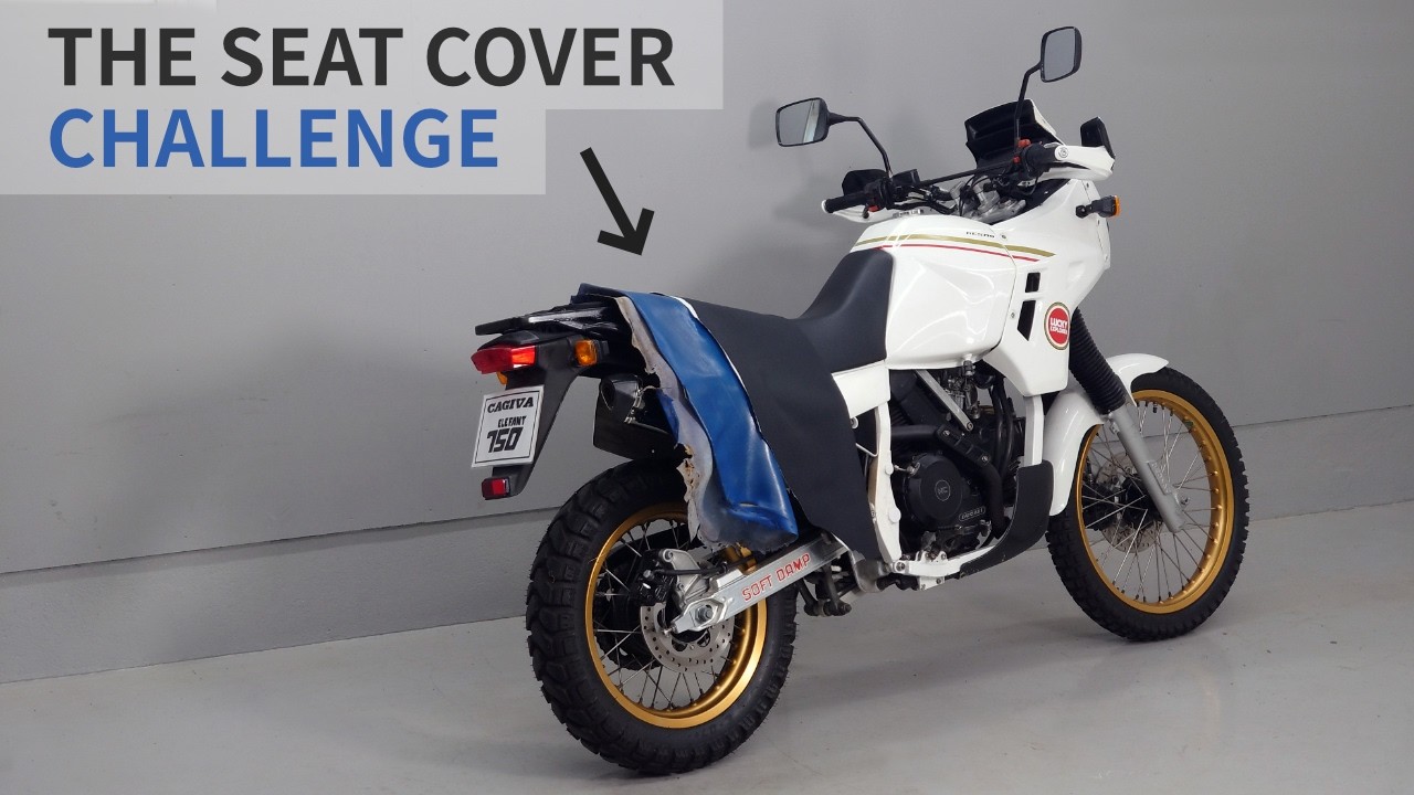 Motorcycle Seat Cover DIY Replacement