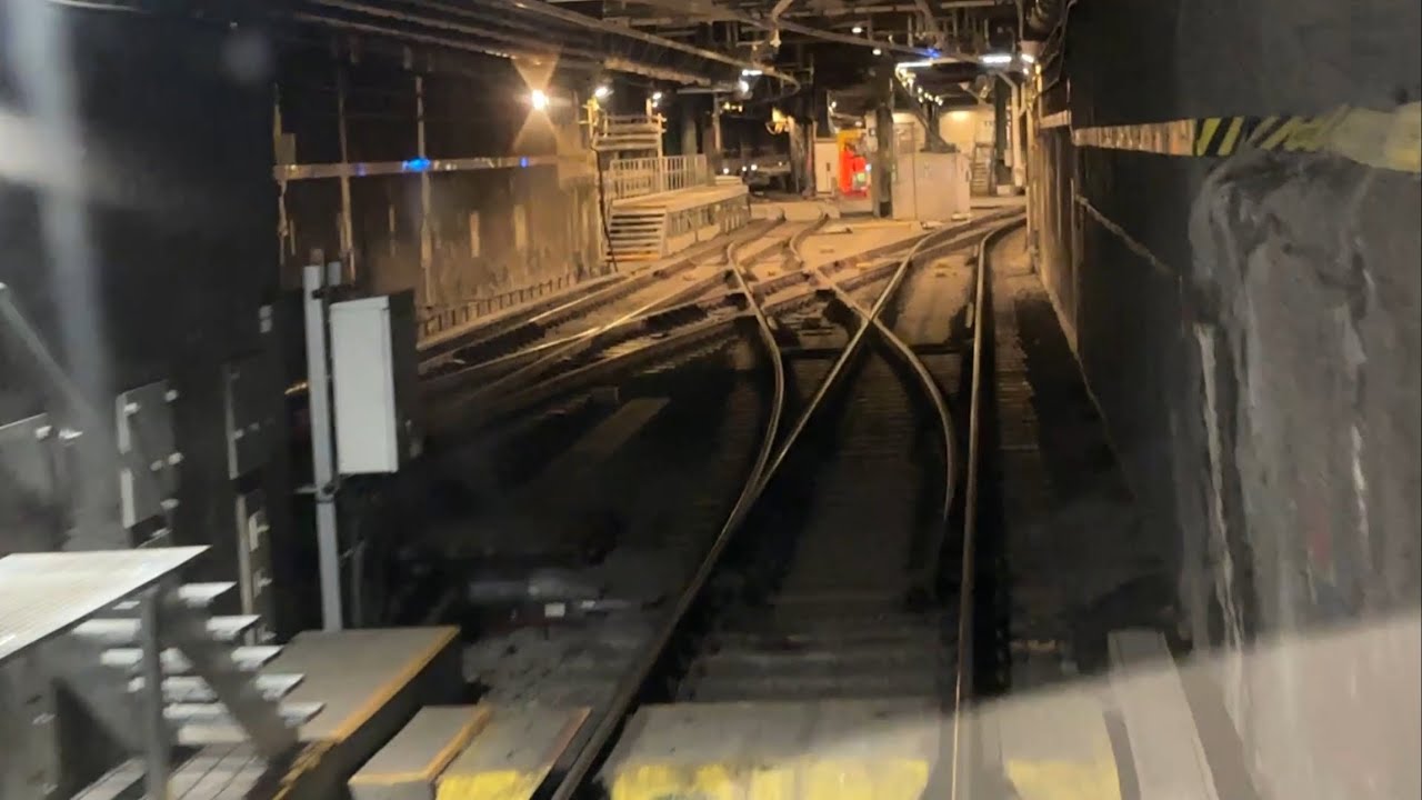 MONTREAL REM RIDE THROUGH MONT ROYAL TUNNEL
