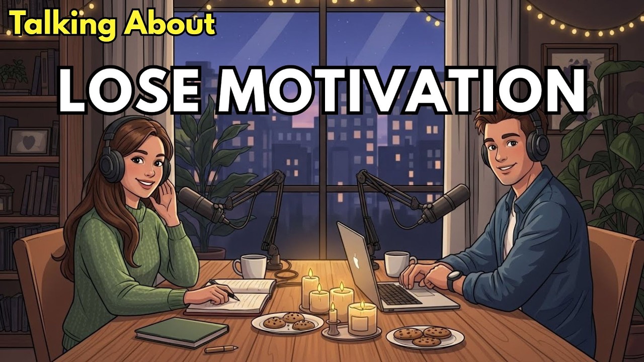How to Talk About Losing Motivation in English | Stay Consistent English Podcast