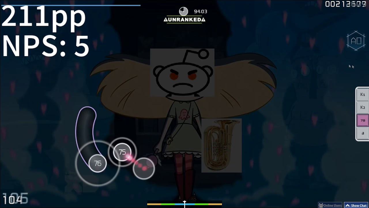 Monstrata 29.9s map: The Price is Right - Losing Horn  [Rankable] with pp at the side