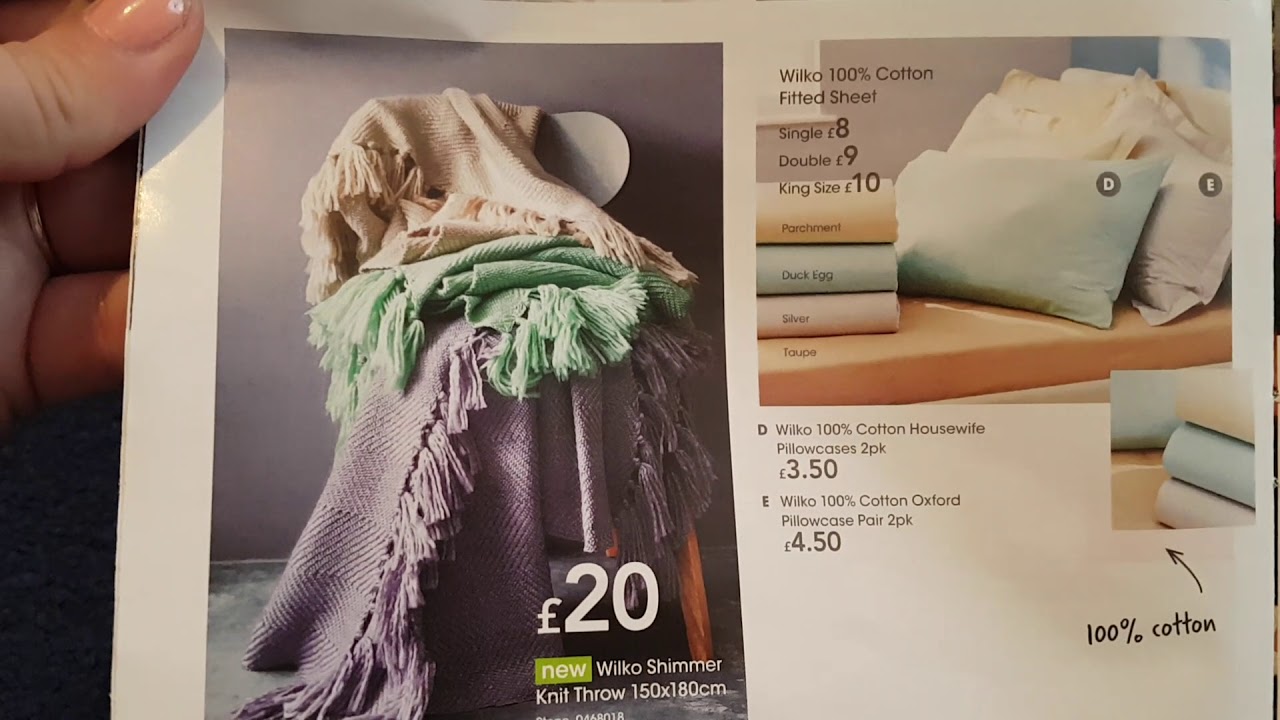 Looking through a WILKO Magazine (Home and Kitchen) & Funny Ramble!