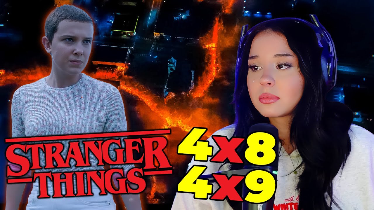 THIS FINALE IS STRESSING ME OUT! Stranger Things 4x8 4X9 First Time Watching | REACTION
