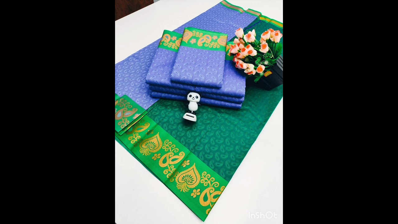 3D EMBOSSED ART SILK SAREES