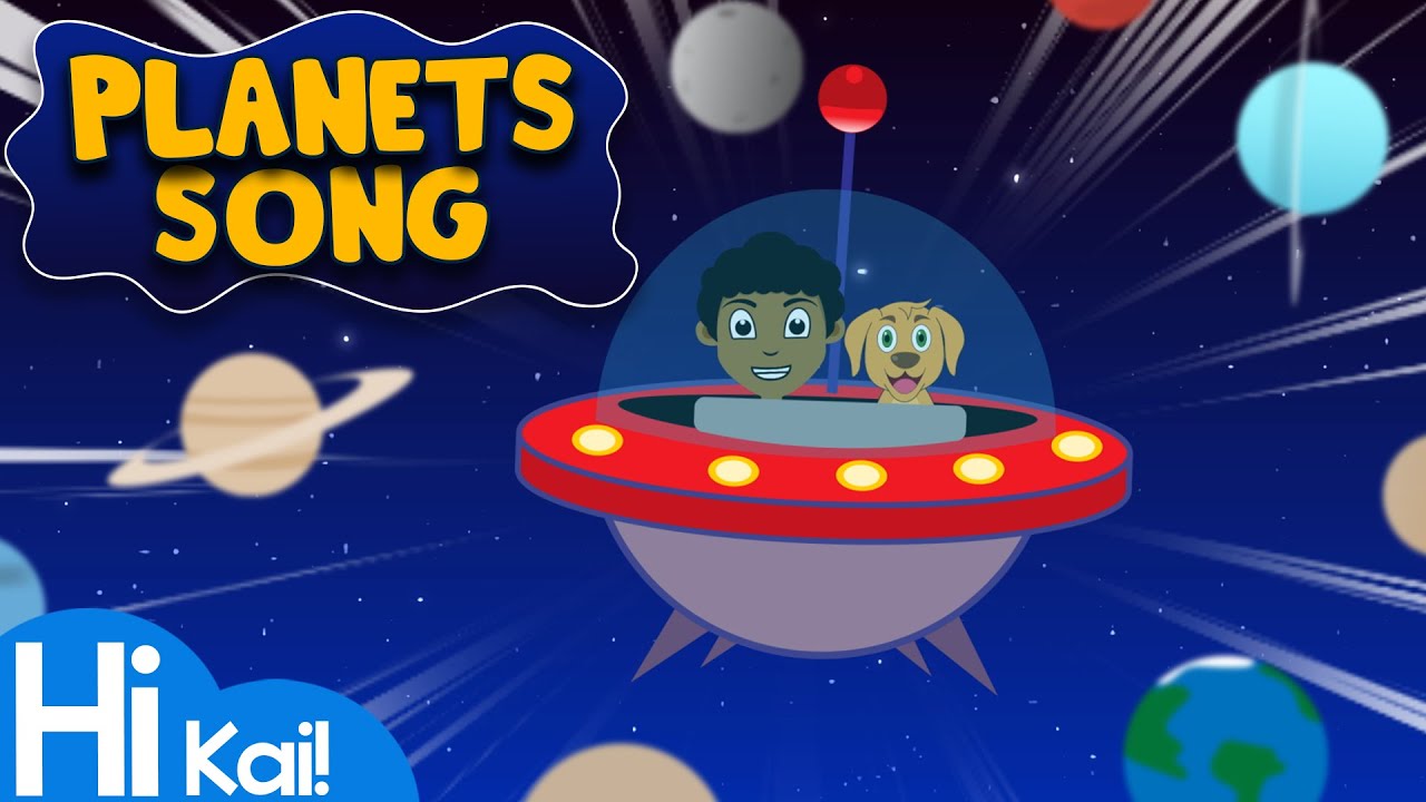 8 Planets of our Solar System | Planets Song | Hi Kai Kids Songs + Learning