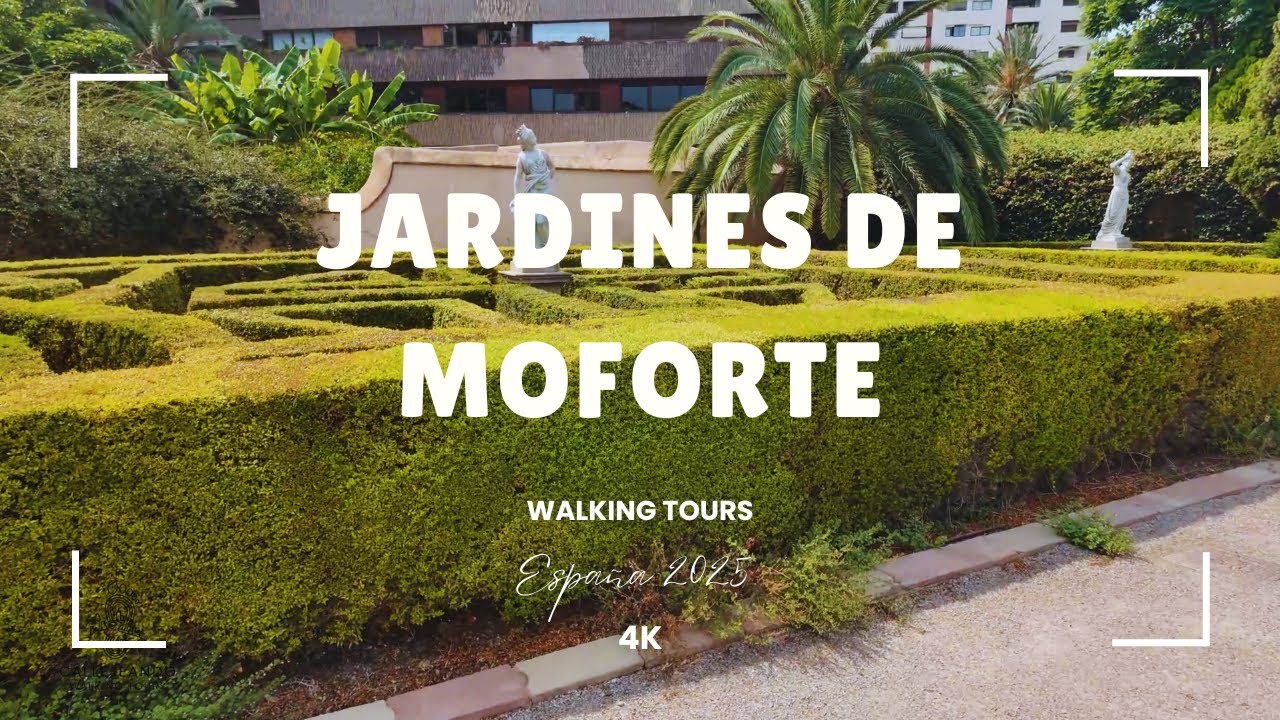 EL SECRETO MEJOR GUARDADO de VALENCIA 🇪🇸 | Jardín de Monforte (4K Walking Tour)