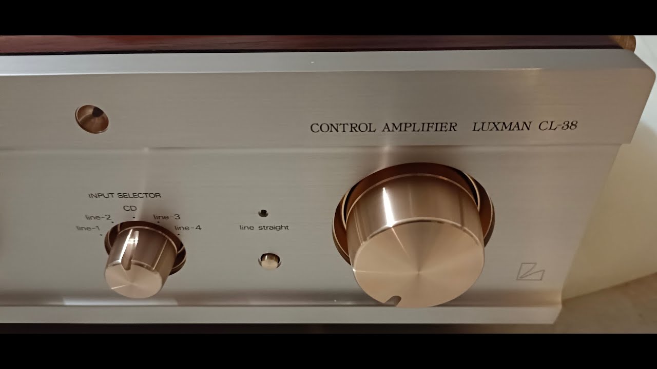 LUXMAN CL-38 Limited Ultimate Fidelity Tube Preamplifier 