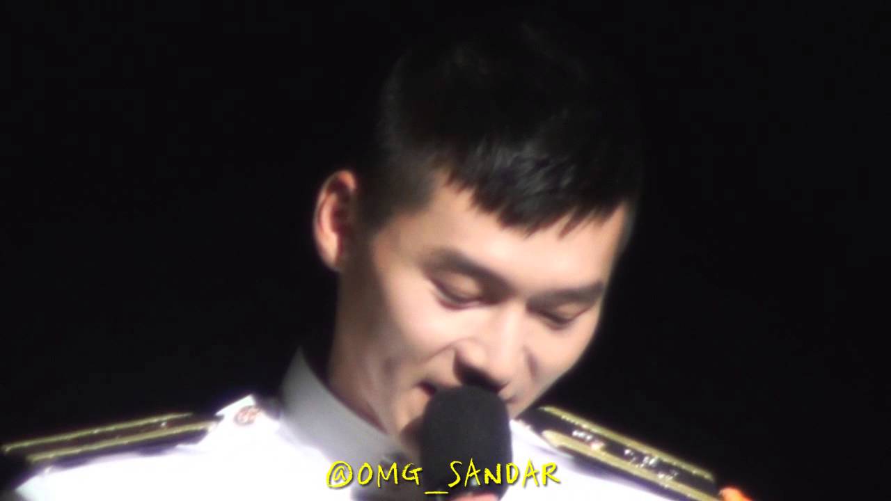 [FANCAM] 121114 해병대 군악대 공연 (HyunBin / 현빈 ver)