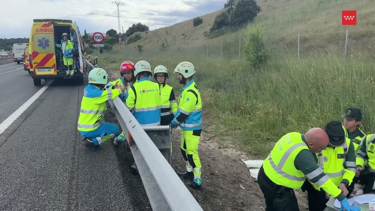SUMMA 112 confirma un fallecimiento en accidente de tráfico en A-1, km. 38,3. El Molar
