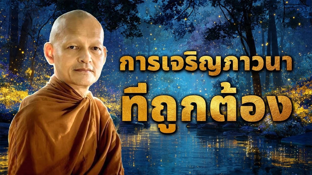 การเจรญภาวนาทถกตอง พระอาจารยคกฤทธ โสตถผโลพทธวจนจนทรเจา