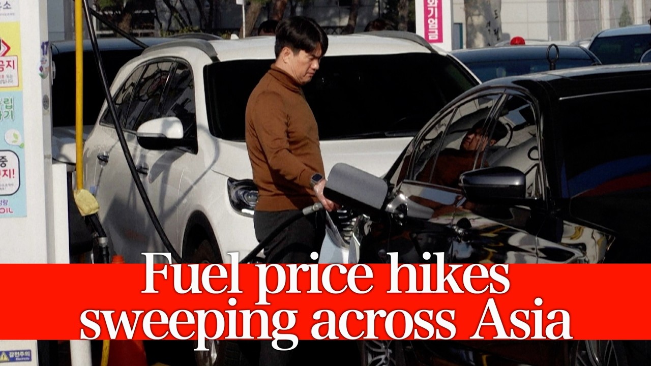 Chinese included, Asians rushing to petrol station as oil prices surge amid Iran war, Hormuz stalled