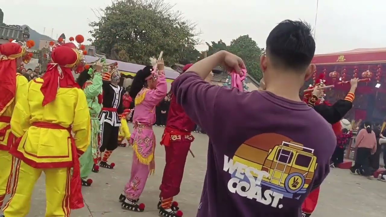 谢神英歌舞：潮汕乡村民俗现场｜Thanksgiving Yingge Dance: Chaoshan Rural Folk Scene #trendingvideo #非物质文化遗产 #非遗文化传承