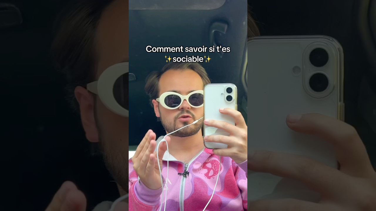 Comment savoir si t'es sociable