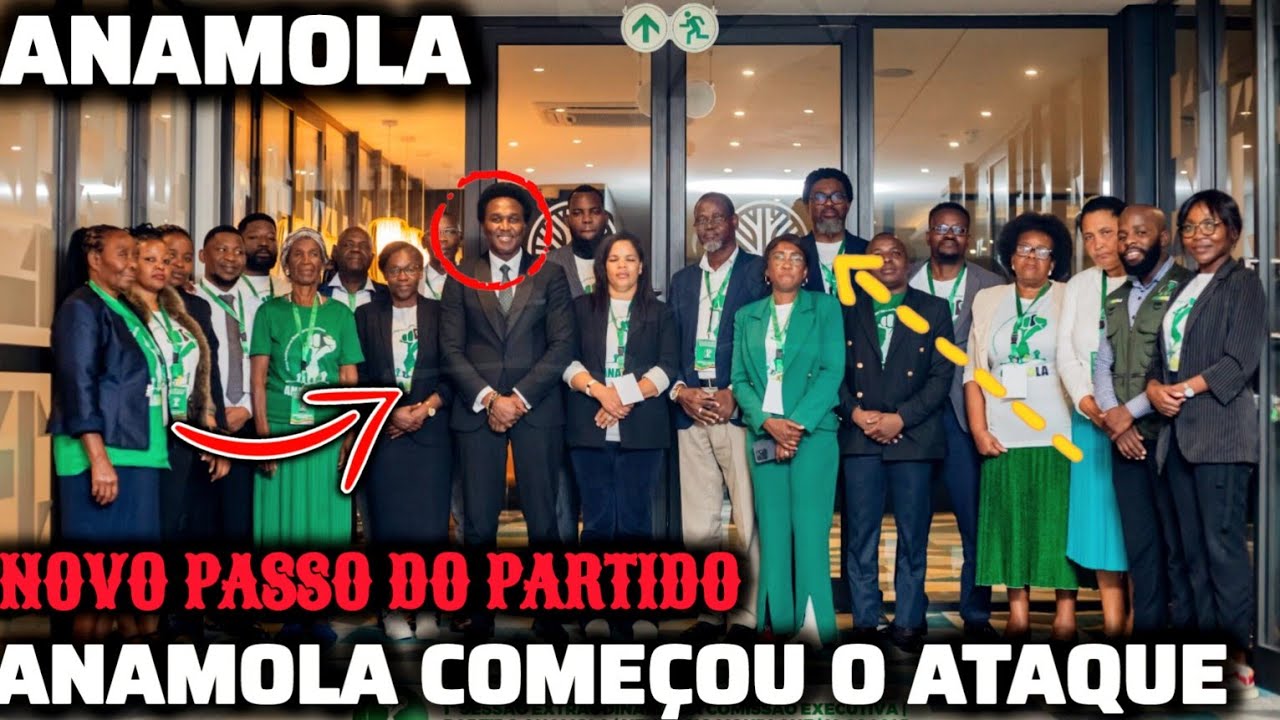 JÁ COMEÇOU O NOVO ATAQUE DO ANAMOLA!  VENÂNCIO MONDLANE ainda só é presidente interino do partido