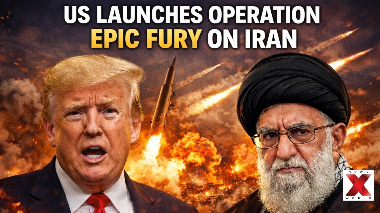 Operation Epic Fury: US Launches Strikes, Targeting Multiple Iranian Cities | NewsX World