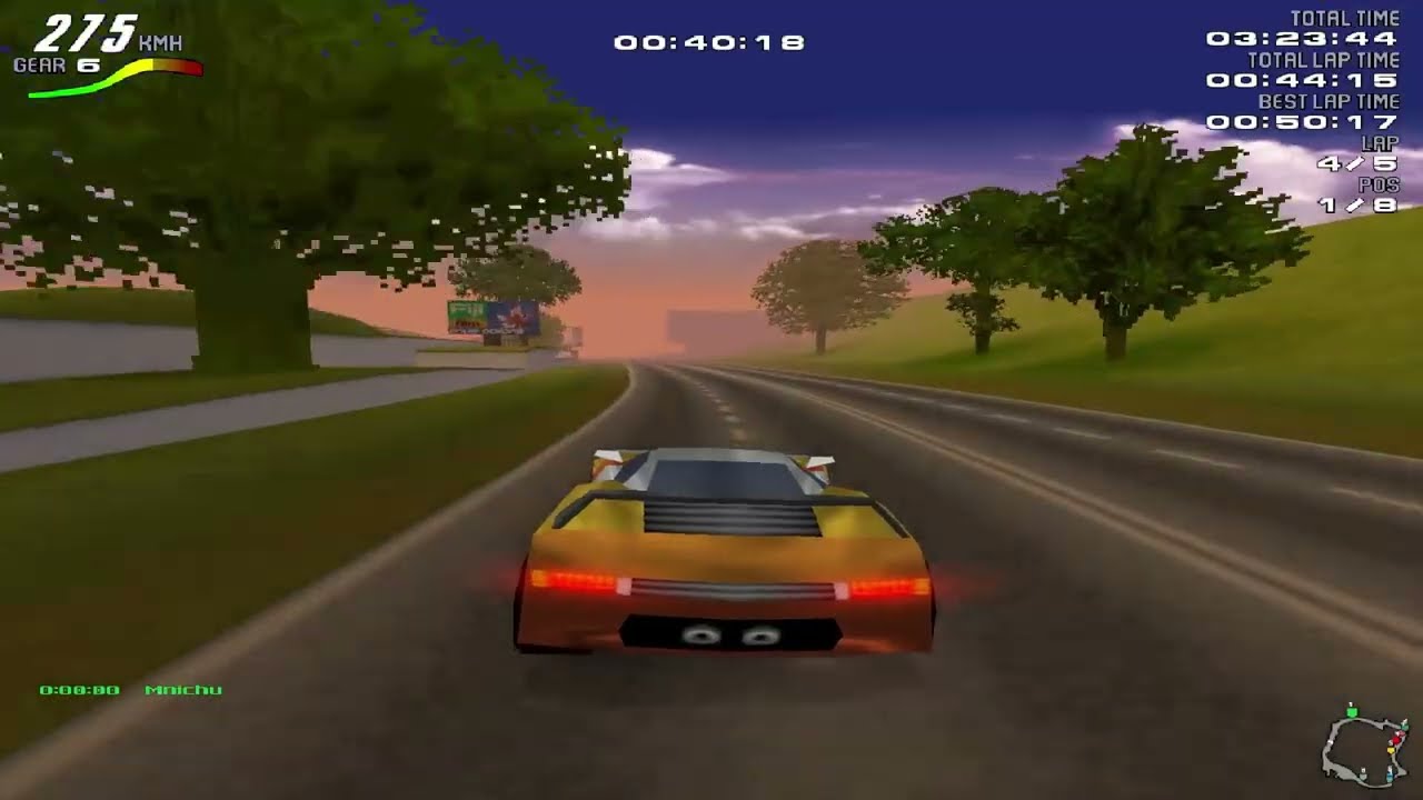 Motorhead Walkthrough #6 - Division 2 - Race 4 - Atlantika