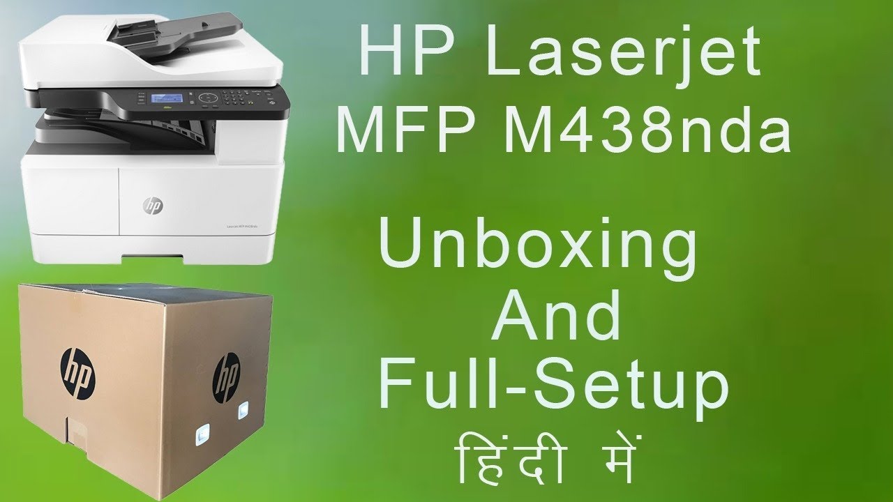 HP LaserJet MFP M438nda 