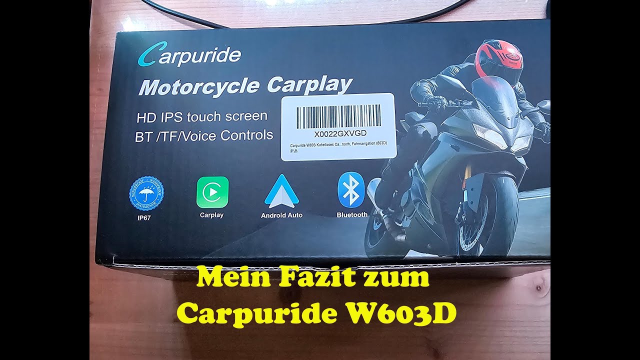 Mein Fazit zum Carpuride W603D