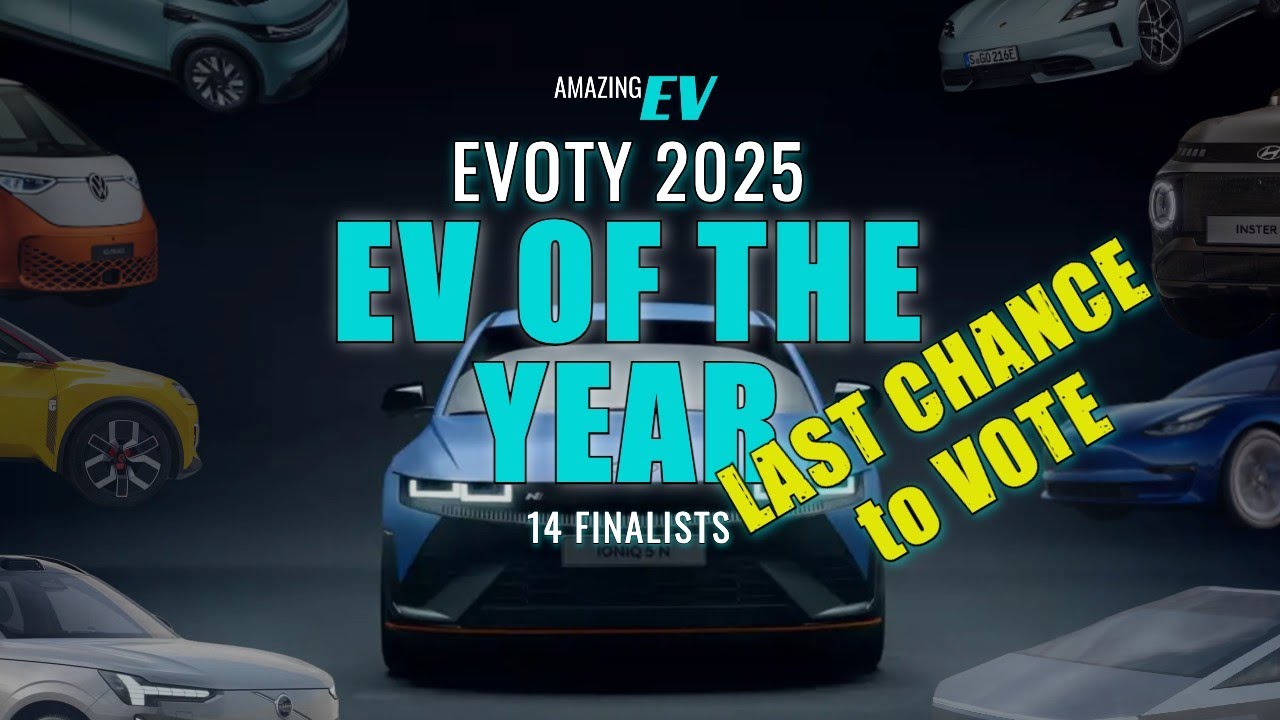 Last Chance to Vote for the Finalists for the EV of the Year 2025