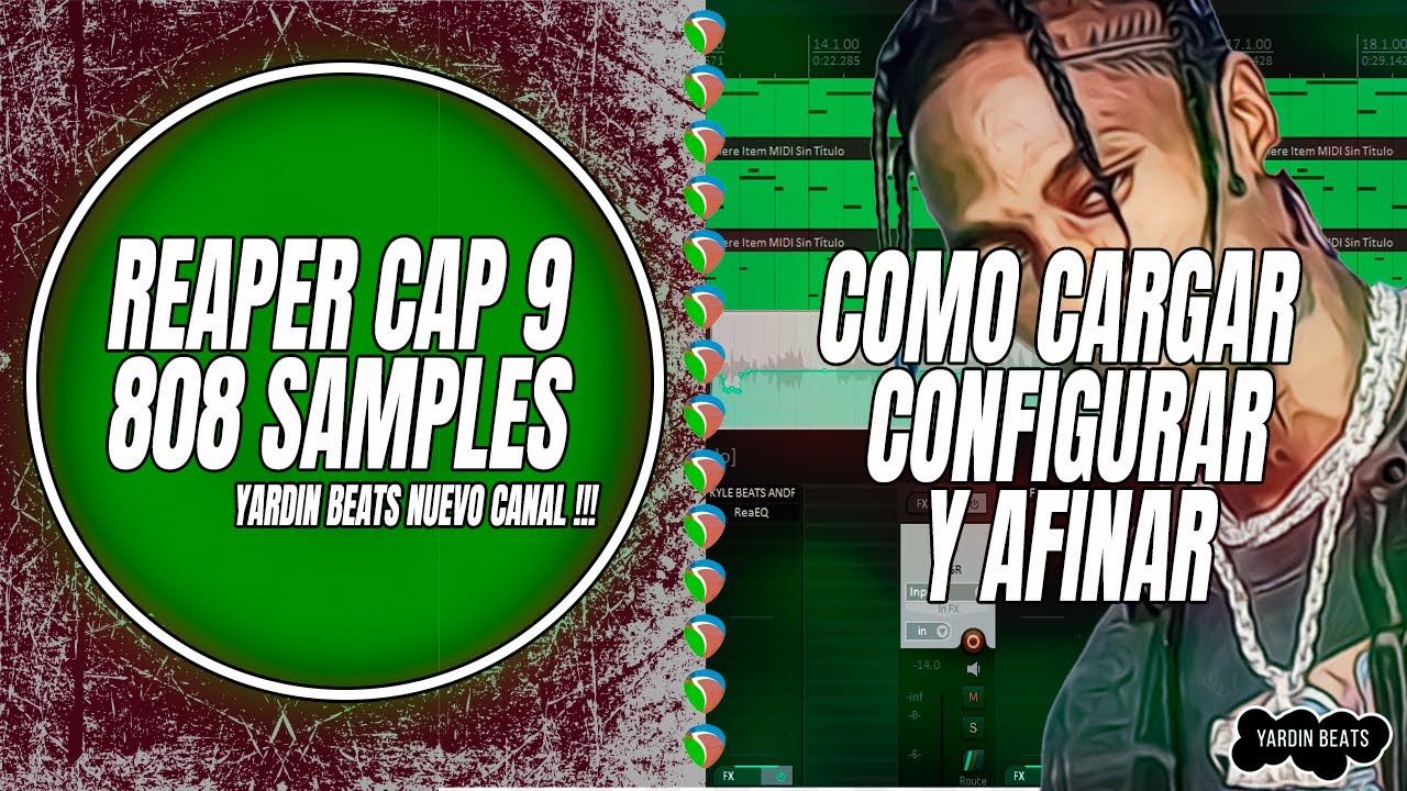 CURSO COMPLETO REAPER CAP 9 - como USAR 808 en REAPER