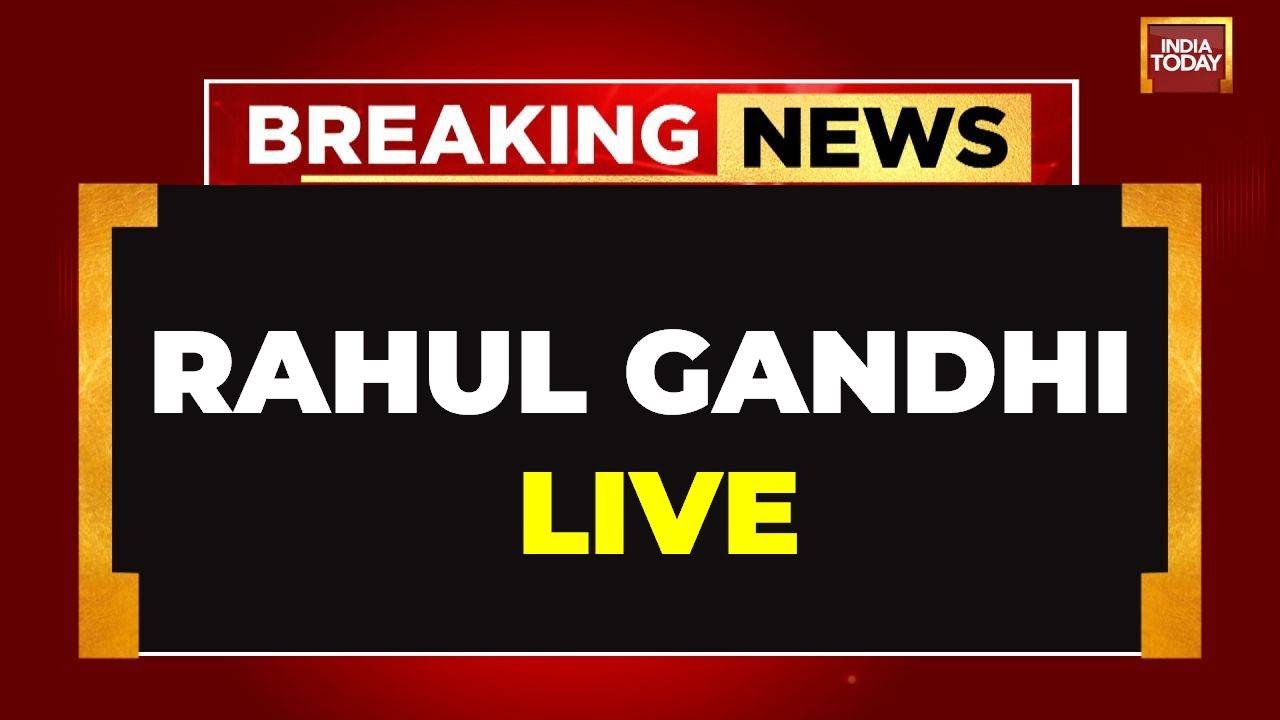 Rahul Gandhi LIVE: Rahul Gandhi  To Files Nomination From Wayanad, Kerala | India Today LIVE