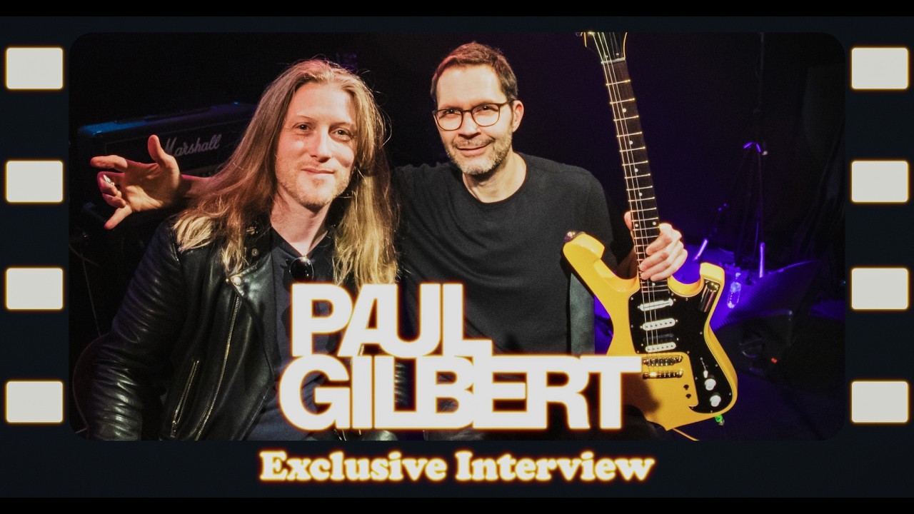 Shred master Paul Gilbert interviewed by Mat Ninat!