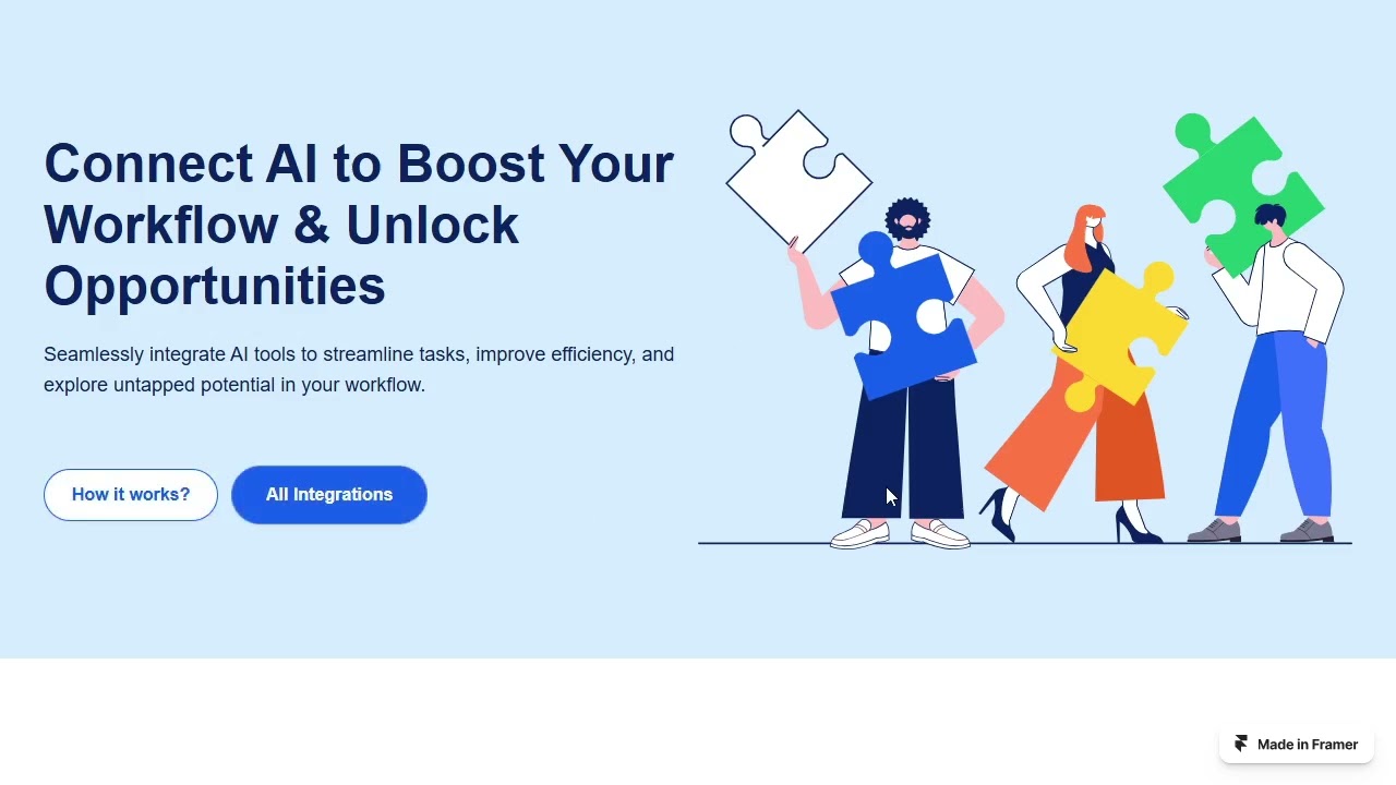 Build a Partner Tools Grid in Framer &ndash; Integration Section 8 Tutorial