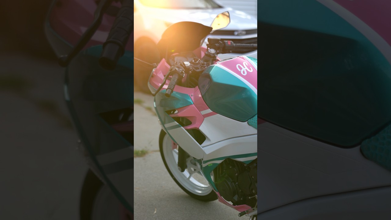 🔥 Ninja 400, раскрашенный вручную &mdash; мой первый проект! #PaintLife