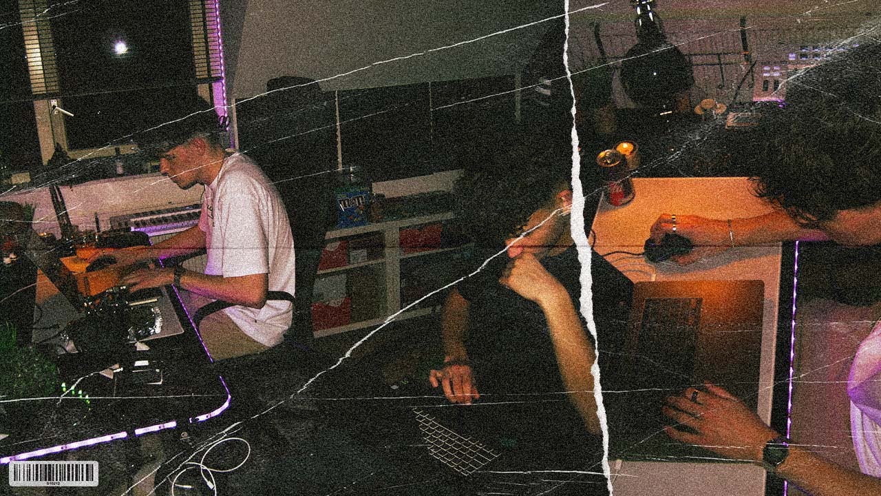 Dirkey Makes A Hard Beat From Scratch w/ JLS | Dirkey's Archive 1