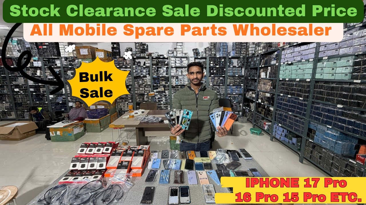 Mobile Spare Parts Warehouse  || IPhone 17 Pro Body S25 Ultra All Spare Parts Wholesaler Camera Lens
